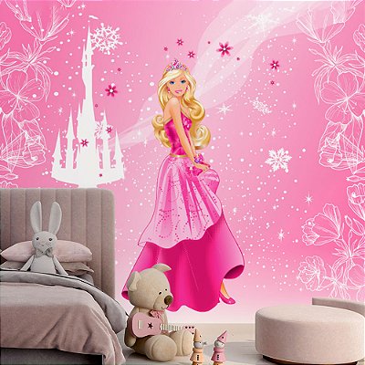 Papel de Parede infantil barbie AL 3