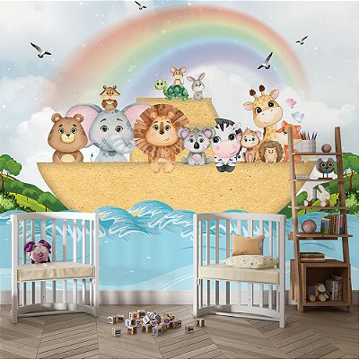 Papel de Parede Infantil Safari AL 85