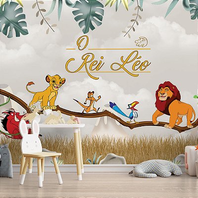 Papel de Parede Infantil Rei Leão AL 02