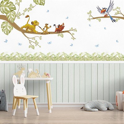 Papel de Parede Infantil Rei Leão AL 03