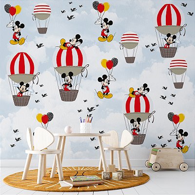 Papel de Parede Infantil Turma do Mickey AL 01