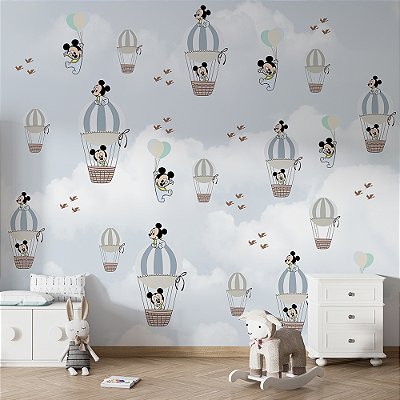 Papel de Parede Infantil Turma do Mickey AL 04