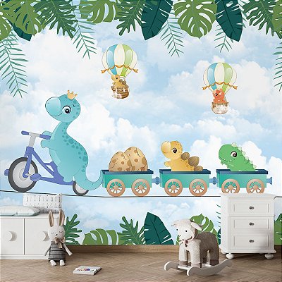 Papel de Parede Infantil Dinossauros AL 03