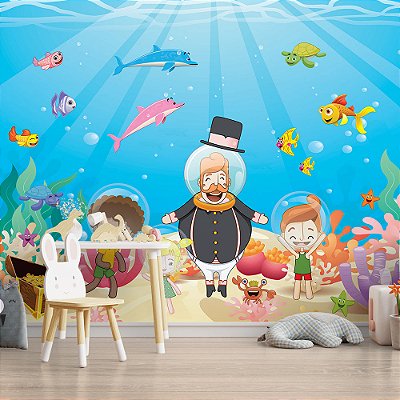 Papel de Parede Infantil Mundo Bita AL 02