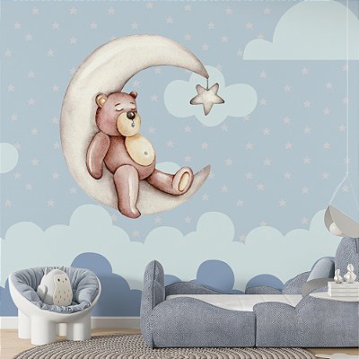Papel de Parede Infantil Animais Fofos AL 10