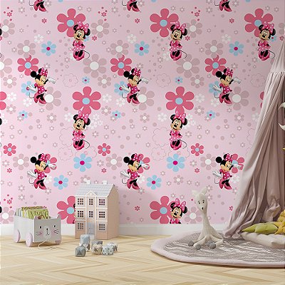 Papel de Parede infantil turma da minnie AL14
