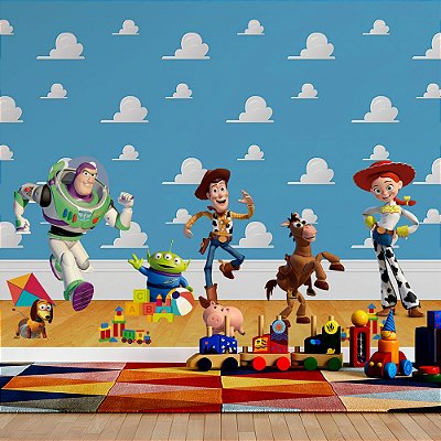 Papel de Parede Infantil Toy Story AL 01