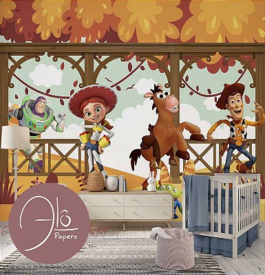 Papel de Parede Infantil Toy Story AL 02