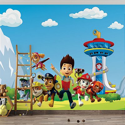 Papel de Parede Infantil Patrulha Canina AL 01