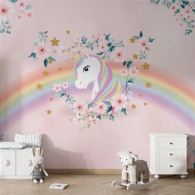 Papel de Parede Unicórnio AL 10