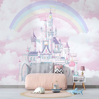 Papel de Parede Infantil Castelo da Princesa AL 03