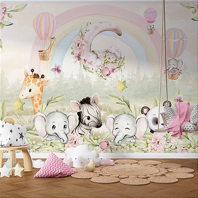 Papel de Parede Infantil Safari AL 212