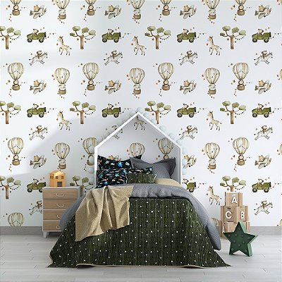 Papel de parede natureza bichos aventureiros