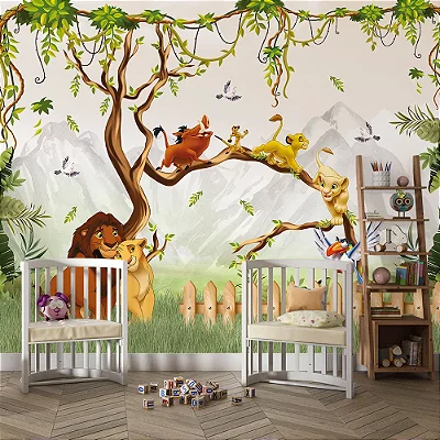 Rei Leão - Oferta Única - 3,5m(L) x 1,65m(A)