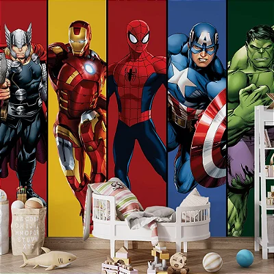 Os Vingadores AL 05 - Oferta Única - 3,5m(L) x 1,6m(A)
