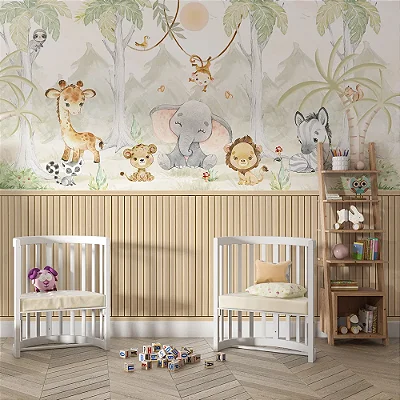 Safari com Ripado Marrom - Oferta Única - 1,50m(L) x 1,60