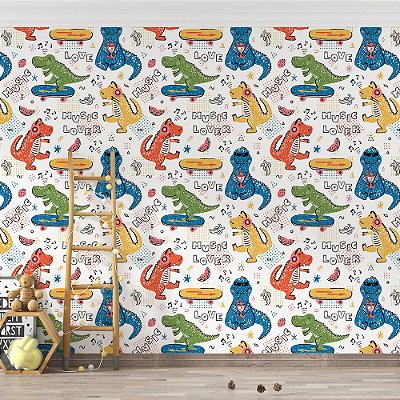 Papel de Parede Dinossauros Radicais