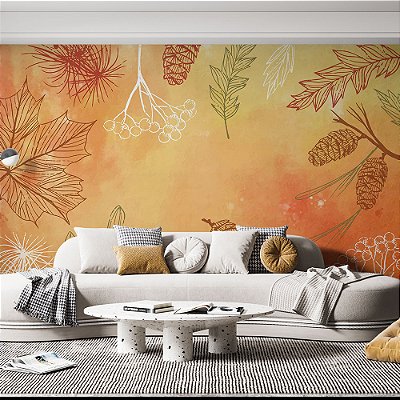 Papel de Parede Floral