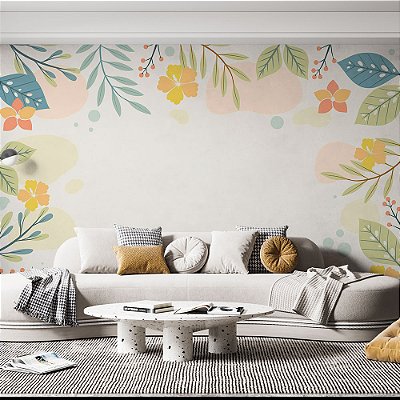 Papel de Parede Floral