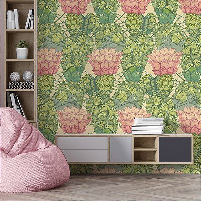 Papel de Parede Floral