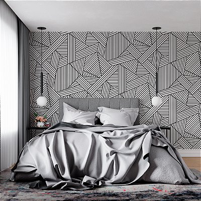 Papel de Parede Wingate Preto