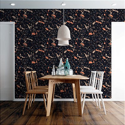 Papel de Parede Granelite Tons de Bege