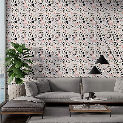 Papel de Parede Granelite Colorido
