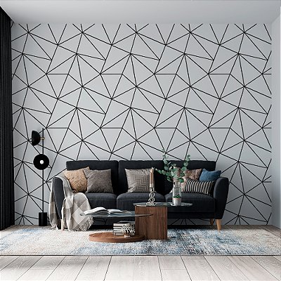 Papel de Parede Zara Preto