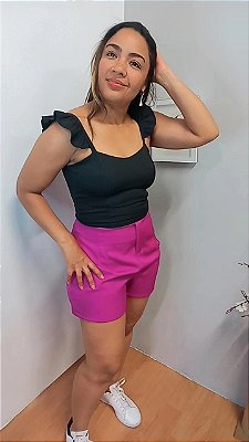 Cropped Bia canelado