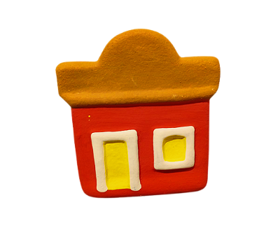 Mini casinha de parede Mod.3 - diversas cores