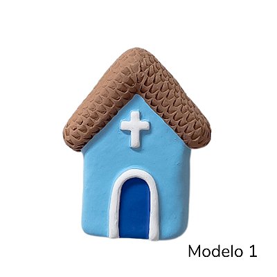 Mini igrejinha de parede