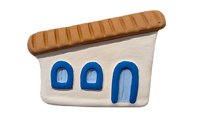 Casinhas de parede pequena Mod.4 - diversas cores