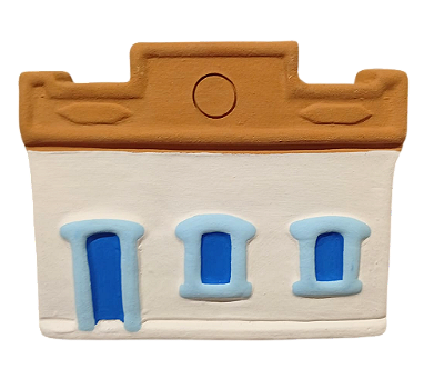 Casinhas coloridas de parede grande Mod.6 - diversas cores