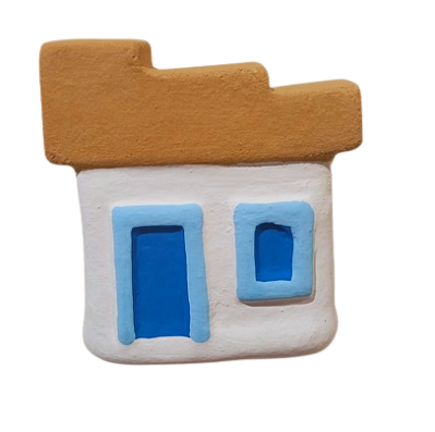 Mini casinha de parede Mod.7 - diversas cores