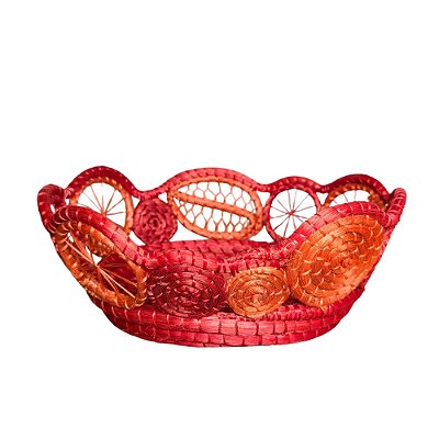 Cesta Sertão Tropical em Fibra de Sisal