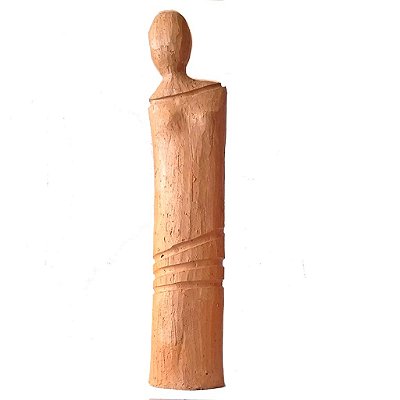 Escultura KFI em cerâmica grande