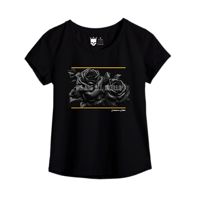 BABY LOOK - BLACK ROSE