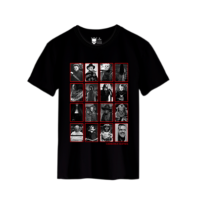 CAMISETA - HORROR GRID