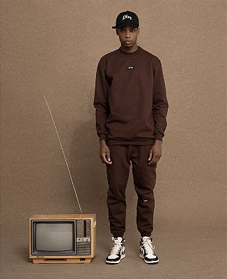 Calça de Moletom  Chocolate