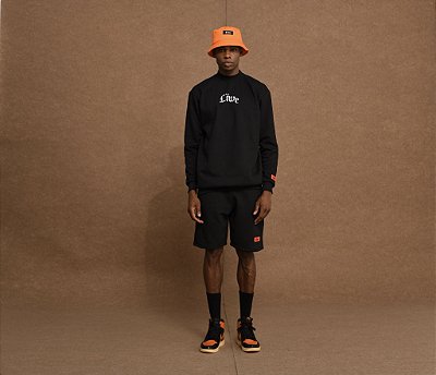 Blusa de Moletom Black