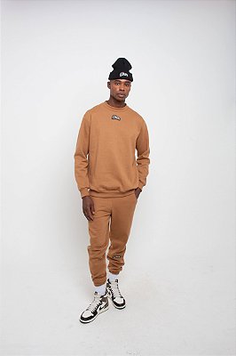Calça de Moletom Caramelo