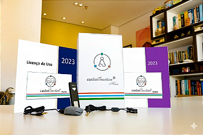 Aparelho de Biofeedback Cardíaco CardioEmotion® – Treinamento de Coerência Cardíaca e Equilíbrio Emocional