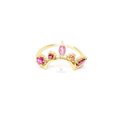 Anel Queen Rosa