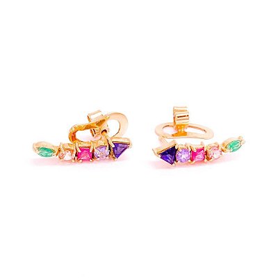 Brinco Rainbow Earcuff