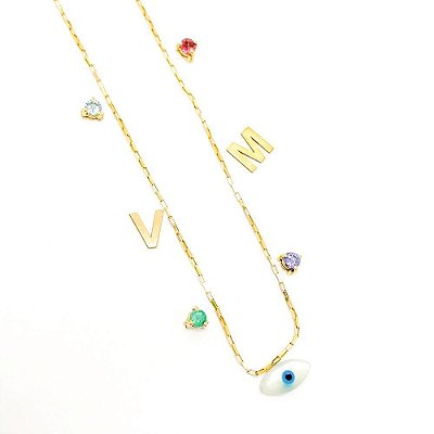 Colar Charms Personalizado