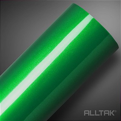 VINIL ALLTAK ULTRA GREEN METALLIC 1,38MT X 1,00MT