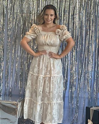 Vestido Nice off white