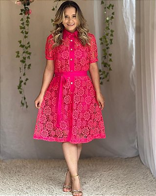 Vestido Maitê pink