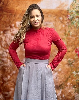 Blusa Ana vermelha