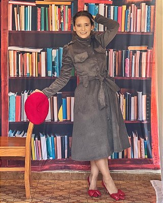 Vestido sobretudo Valquiria